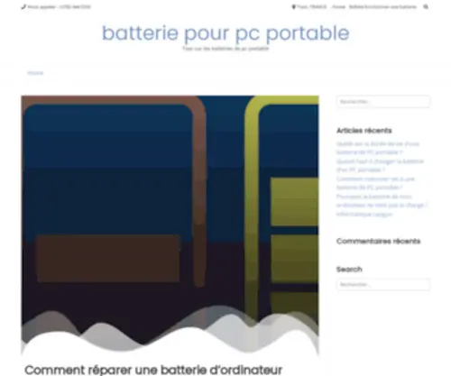 Batterie-PourPC-Portable.fr(Détail) Screenshot