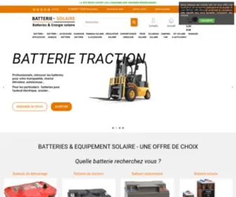 Batterie-Solaire.com(Batteries & Énergie Solaire) Screenshot
