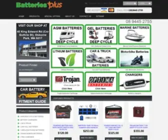Batteriesplus.com.au(Batteries Plus Technologies Perth WA) Screenshot