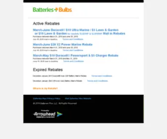 Batteriesplusrebates.com(Connection denied by Geolocation) Screenshot