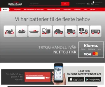 Batterihuset.com(Sønnak) Screenshot