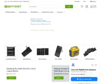 Batterit.com(Online Shopping for Batteries and Power) Screenshot