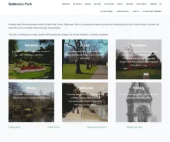Batterseapark.org(An Inner City Oasis) Screenshot