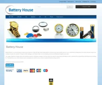 Battery-House.co.uk(Battery House) Screenshot