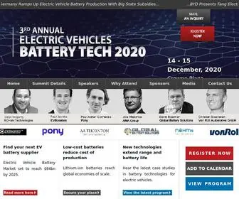 Battery-Technology-Conference.com(BATTERY TECH 2021) Screenshot