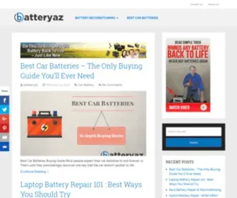 Batteryaz.com(Your Ultimate Battery Guide) Screenshot