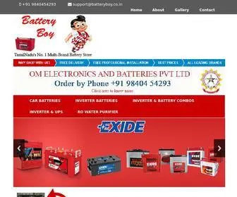 Batteryboy.co.in(Tamil Nadu's No) Screenshot