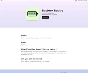 Batterybuddy.app(Battery Buddy) Screenshot