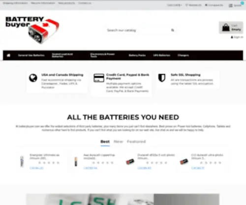 Batterybuyer.com(Camera Batteries) Screenshot