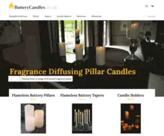 Batterycandles.co.uk(Buy Battery Candles) Screenshot