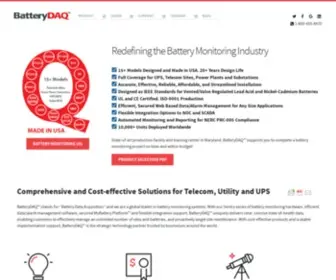 Batterydaq.com(BatteryDAQ) Screenshot