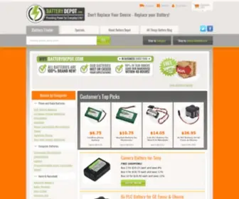 Batterydepot.com(Battery Depot) Screenshot