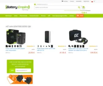 Batteryempire.nl(Battery Empire) Screenshot