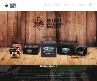 Batterygiantpty.com(Battery Giant) Screenshot