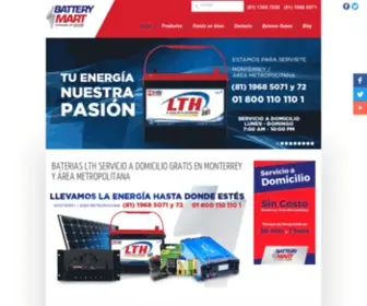 Batterymart.com.mx(Baterias LTH) Screenshot