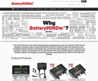Batteryminders.com(Avoid Battery Sulfation with a Desulfating Battery Charger) Screenshot