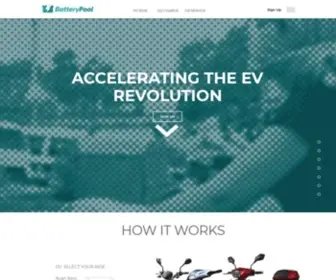 Batterypool.com(Battery Swapping Stations for EV Fleet) Screenshot