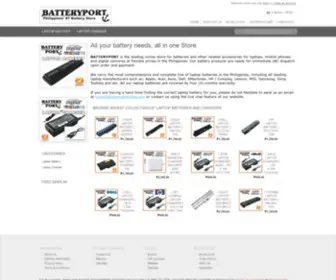 Batteryport.com(Philippines' #1 Laptop Battery and Laptop Charger Store with free) Screenshot