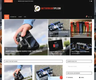 Batteryrecontips.com(Battery Recon Tips) Screenshot