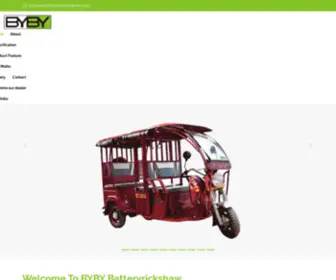 Batteryrickshaw.com(India's Best E Rickshaw Manufacturer in India) Screenshot