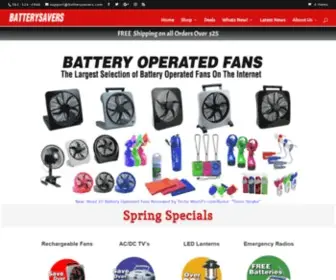 Batterysavers.com(Index) Screenshot