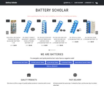 Batteryscholar.com.au(Battery scholar) Screenshot