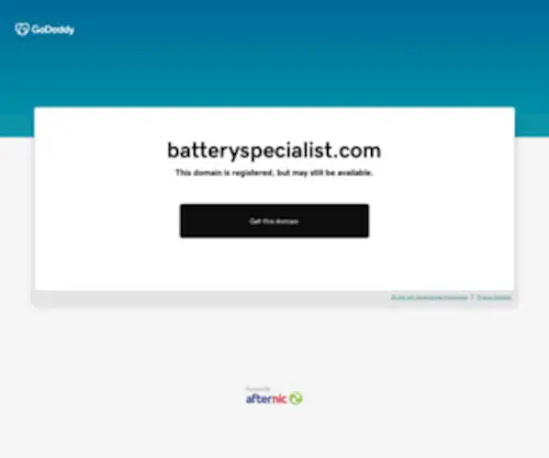 Batteryspecialist.com(Powerline Battery Specialist) Screenshot