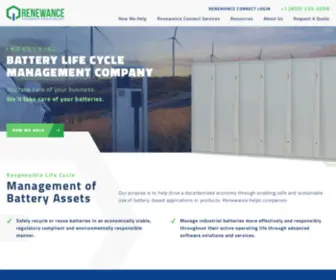 Batterystewardship.com(Battery Storage Company) Screenshot