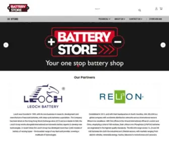 Batterystore.co.uk(Battery Store) Screenshot