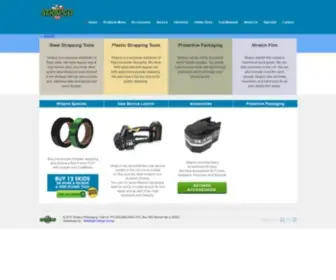 Batterystrappingtools.com(Plastic strapping tool repair) Screenshot