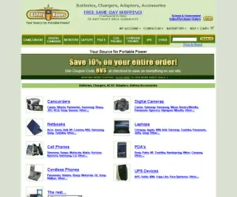 Batteryvalues.com(Batteryvalues) Screenshot