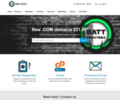 Battindustries.com(Batt Industries) Screenshot