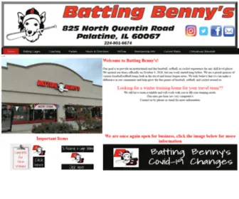 Battingbennys.com(Batting Benny's) Screenshot