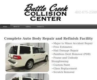 Battlecreekcollision.com(Battle Creek Collision Center) Screenshot