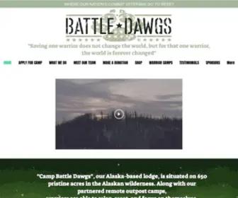 Battledawgs.org(Battle Dawgs For Combat Veterans) Screenshot