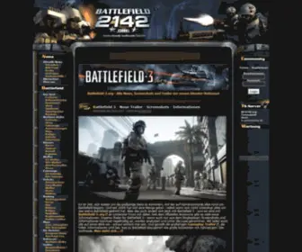 Battlefield-2142.org(Battlefield 2142) Screenshot