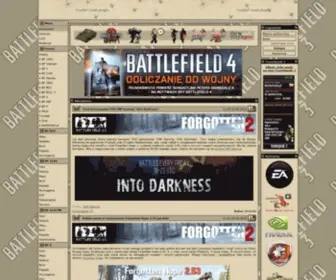 Battlefield.pl(Strona o serii gier Battlefield) Screenshot