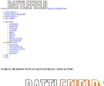 Battlefield3.com(Award Winning First Person Shooter by EA and DICE) Screenshot