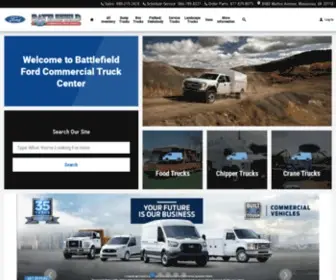 Battlefieldfordtrucksonline.com(New & Used Ford Commercial Vehicles Manassas) Screenshot