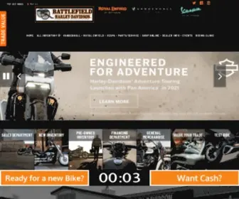 Battlefieldharley-Davidson.com(Battlefieldharley Davidson) Screenshot