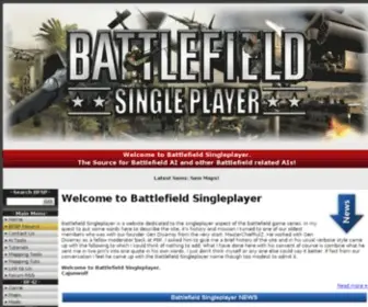 Battlefieldsingleplayer.com(Battlefield Singleplayer) Screenshot