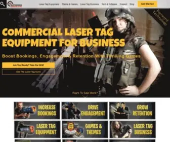 Battlefieldsports.com(Laser Tag Equipment Customized & Practical) Screenshot