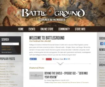 Battlegroundgames.com(Battleground Games & Hobbies) Screenshot