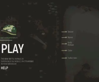 Battlegrounds2D.io(Play Battle Royale 2D (BR)) Screenshot