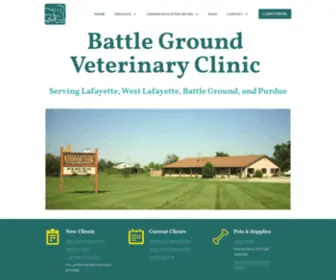 Battlegroundveterinaryclinic.com(Battle Ground Veterinary Clinic) Screenshot