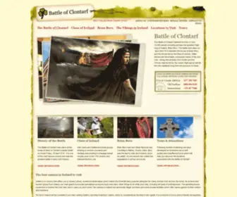 Battleofclontarf.net(Tourism Group) Screenshot