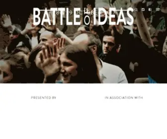 Battleofideas.org.uk(Battle of Ideas) Screenshot