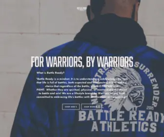 Battlereadyathletics.com(Battle Ready) Screenshot