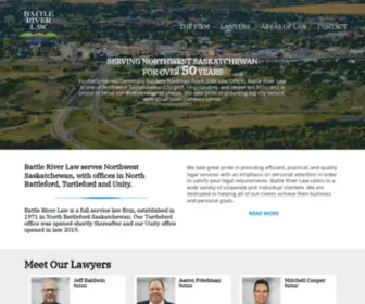 Battleriverlaw.ca(Battle River Law) Screenshot