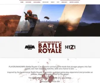 Battleroyalegames.com(Battle Royale Games) Screenshot